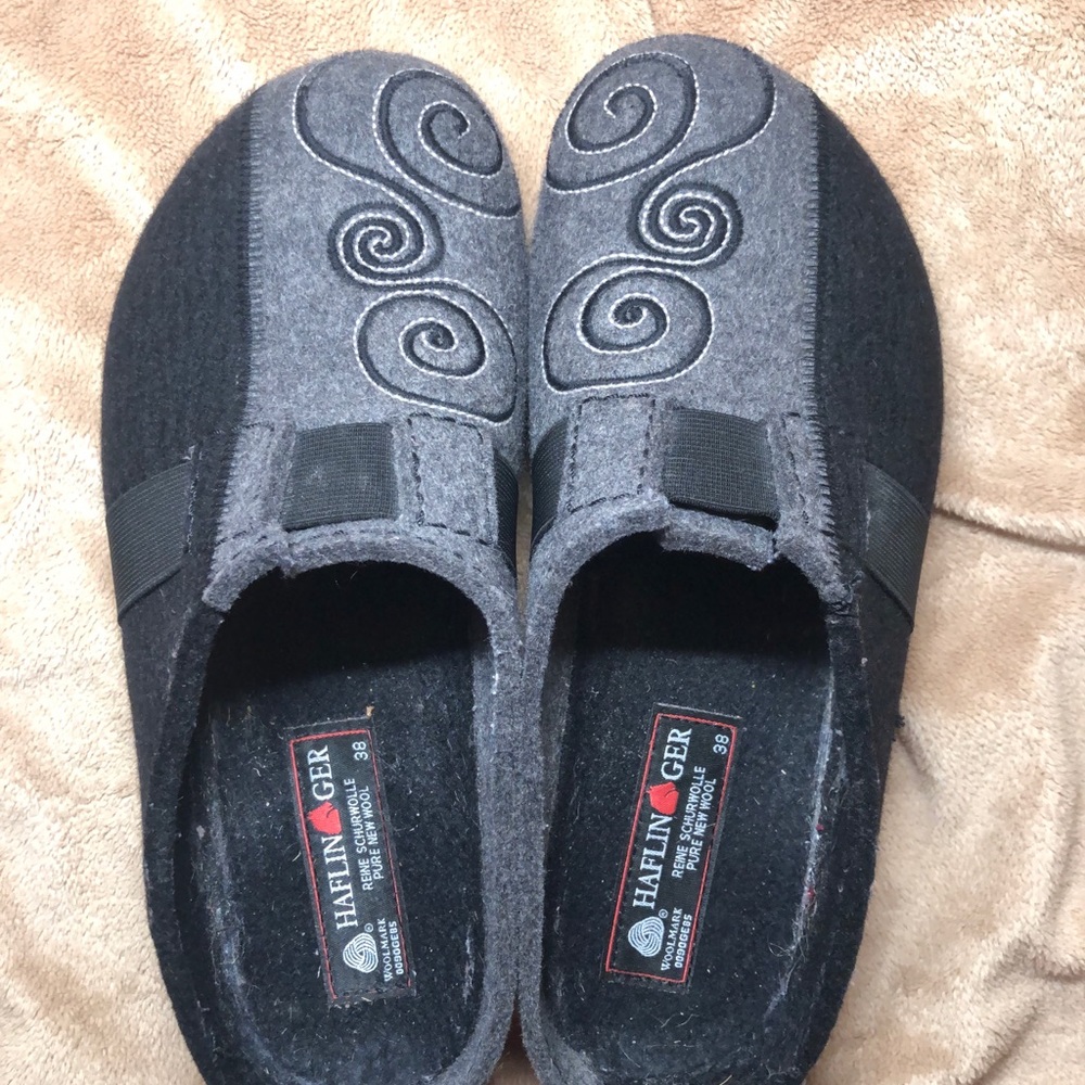 Haflinger Women’s Casual Shoe Magic Slipper Wool S